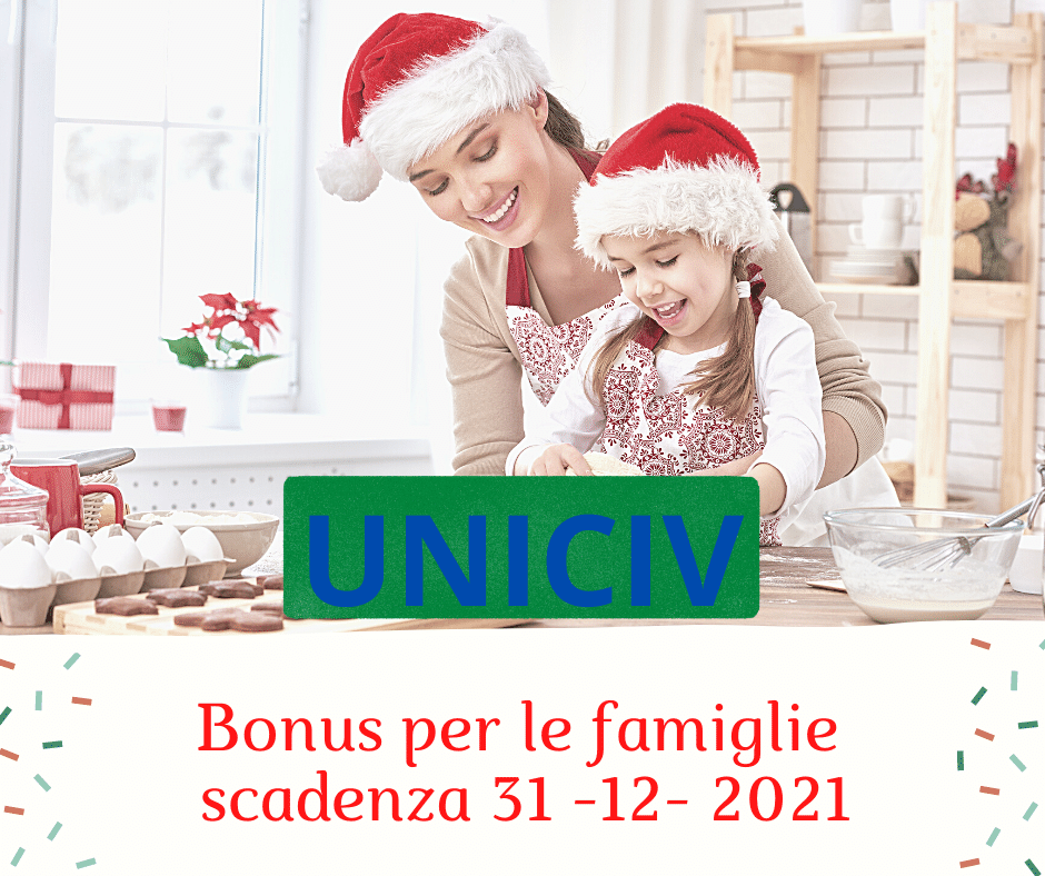 Bonus per le famiglie