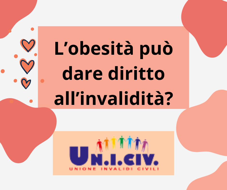 L’obesità può dare diritto all’invalidità?