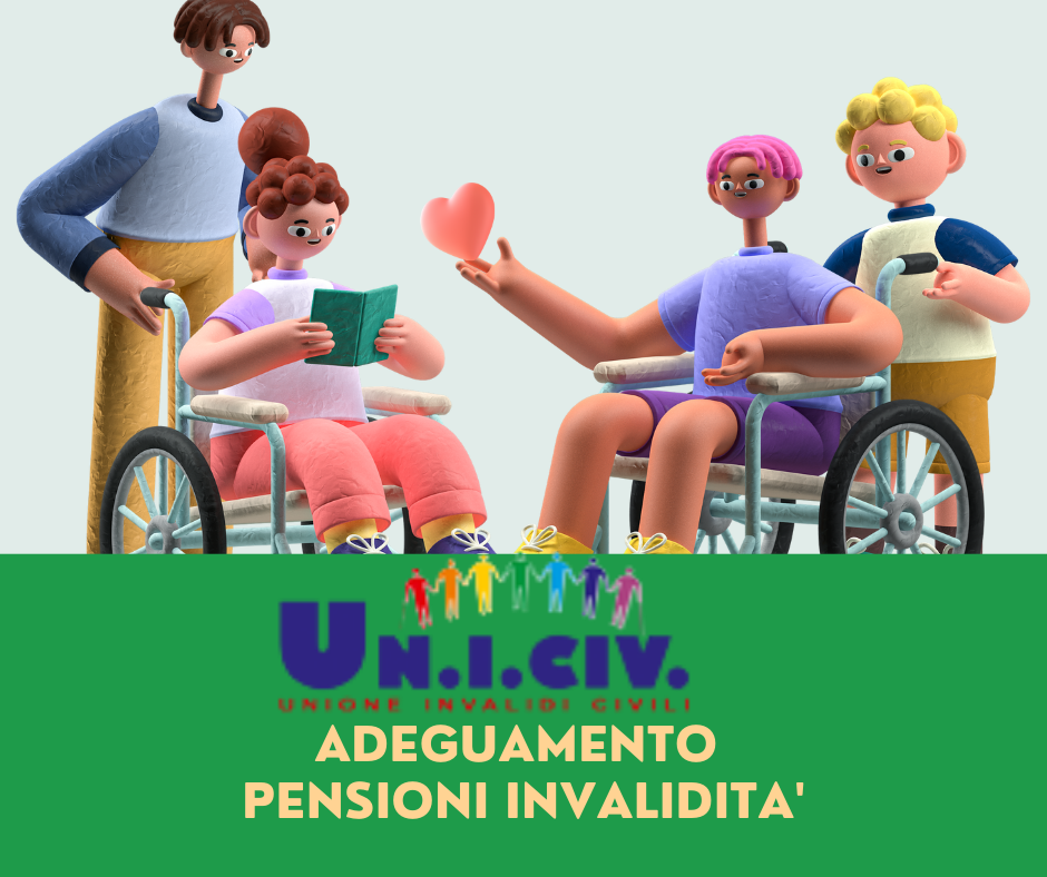 Adeguamento pensioni di invalidità