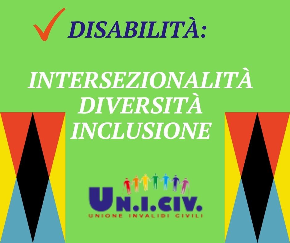 Disabilità: intersezionalità, diversità, inclusione.