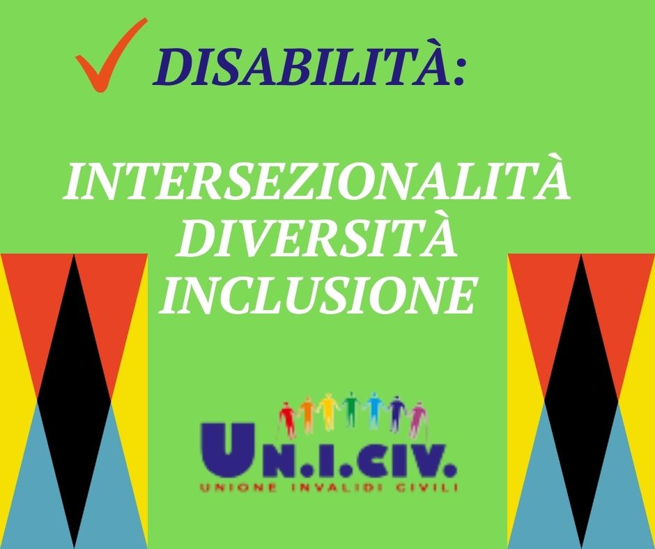 Disabilità:intersezionalità, diversità, inclusione.