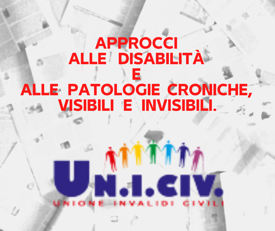 Approcci alle disabilità e alle patologie croniche, visibili e invisibili.