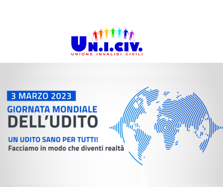 Celebrazione giornata mondiale dell’udito: Un udito sano per tutti! Facciamo in modo che diventi realtà.