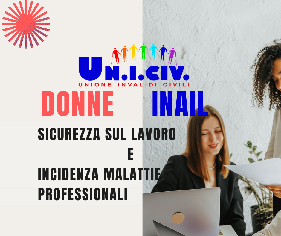 Inail: donne, sicurezza sul lavoro e incidenza malattie professionali