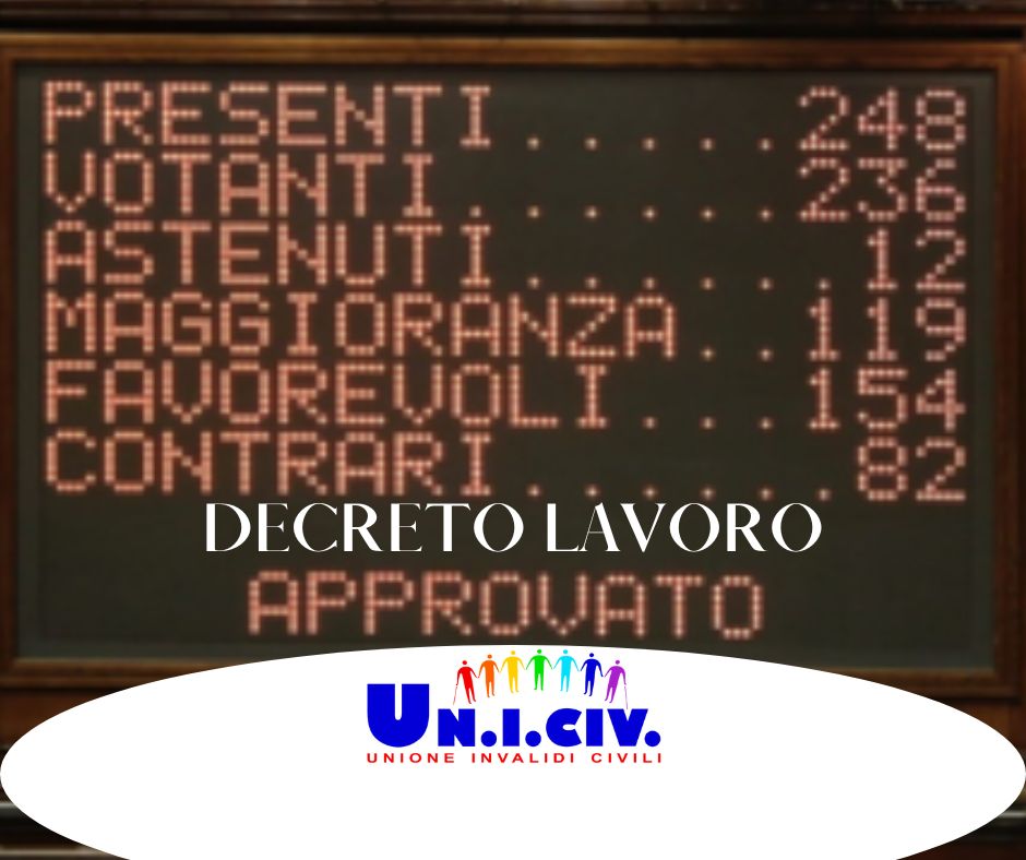 Approvata la conversione decreto lavoro. Ecco le novità.