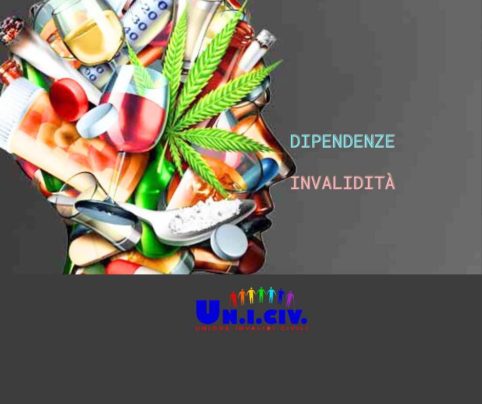 Dipendenze, lavoro e invalidità